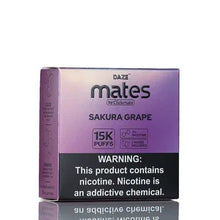 Load image into Gallery viewer, Sakura Grape-flavored Clickmate refill pods 9mL vape juice