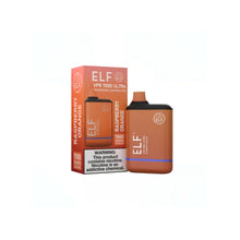 Load image into Gallery viewer, Elf VPR 7000 Ultra Disposable Vape Raspberry Orange