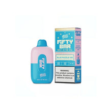 Load image into Gallery viewer, Blue Razzle Ice Fifty Bar Vape