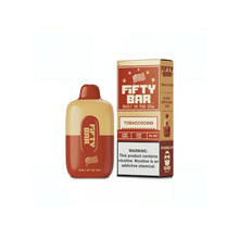 Load image into Gallery viewer, Tobaccocino Fifty Bar Vape