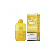 Load image into Gallery viewer, Vanilla Custard Fifty Bar Vape