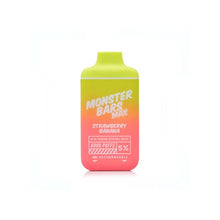 Load image into Gallery viewer, Monster Bar Max 6000 Strawberry Banana Ice