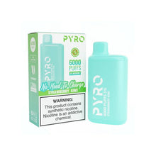 Load image into Gallery viewer, Pyro 6000 Puff Disposable Vape Strawberry Kiwi