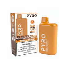 Load image into Gallery viewer, Pyro 6000 Puff Disposable Vape Americ Tobacco
