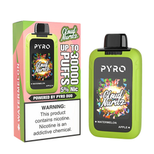 Load image into Gallery viewer, Pyro Duo x Cloud Nurdz 30K Disposable Vape