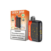 Load image into Gallery viewer, peach jam geek bar pulse x 25k