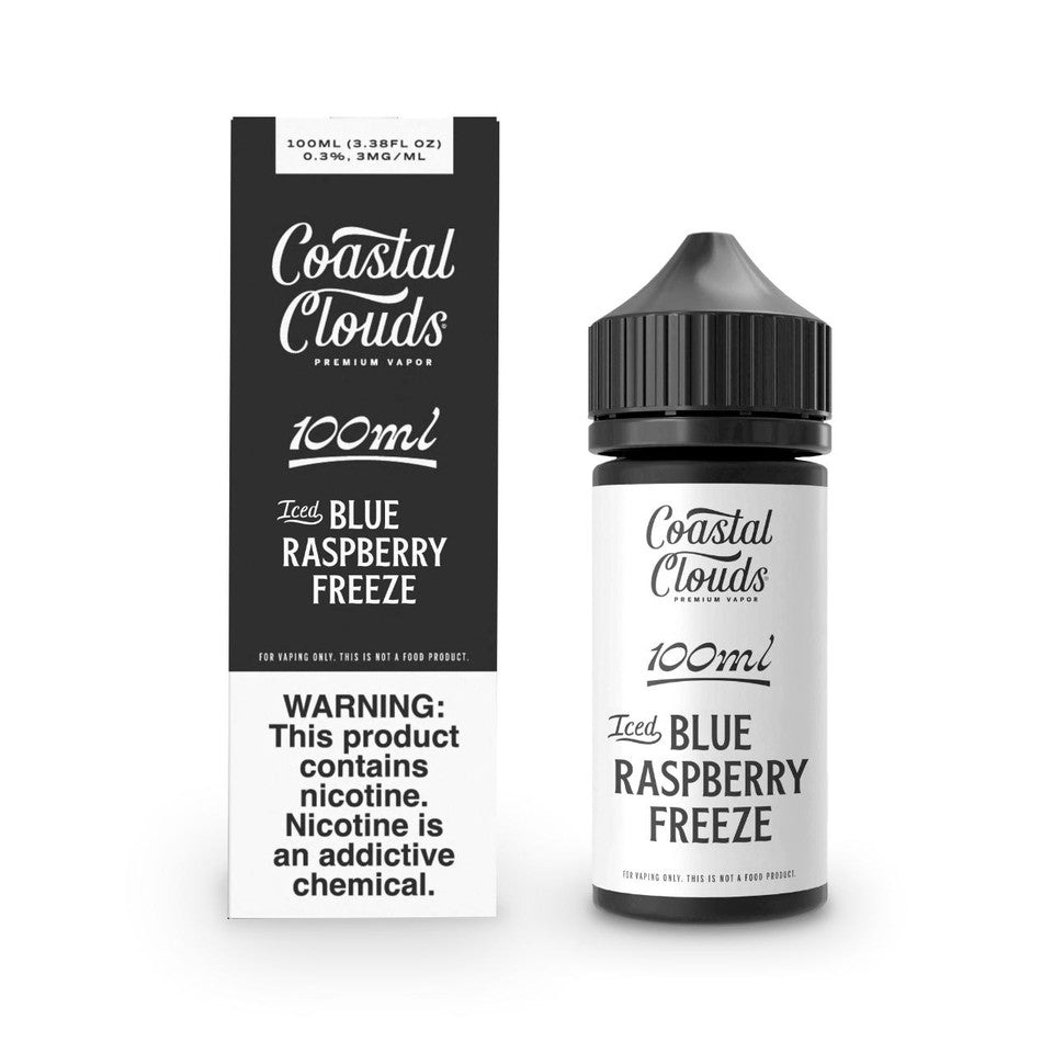Coastal Clouds Iced Blue Raspberry Freeze 100ml