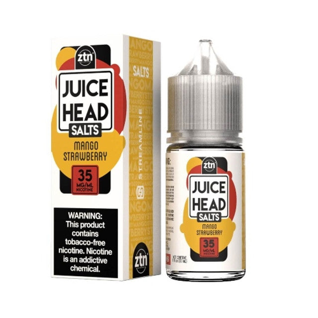 Juice Head Salt E-Liquid - Mango Strawberry 30ml