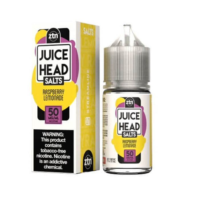 Juice Head Salt E-Liquid - Raspberry Lemonade 30ml
