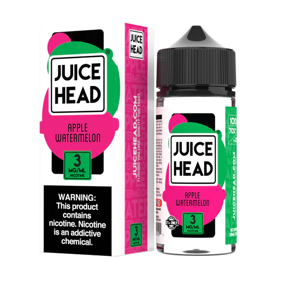 Juice Head Apple Watermelon E-Liquid 100ml