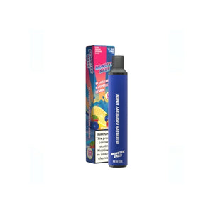 Monster Bar 3500 Puffs Disposable Vape Blueberry Raspberry Lemon