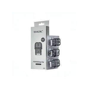 SMOK Novo 2 Replacement Pods 0.8 Ohm Dual Coil MTL Clear