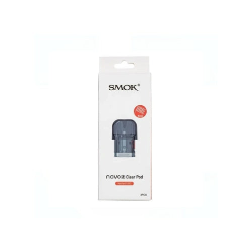 SMOK Novo 2 Replacement Pods 0.8 Ohm Mesh Clear