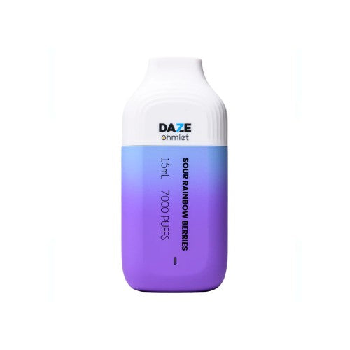 7 DAZE OHMLET 7000 PUFF DISPOSABLE VAPE 15ml – High Class Vape Co.