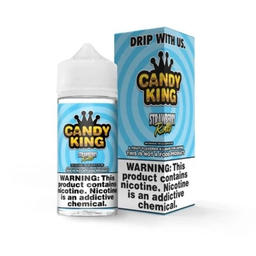 Candy King E-Liquid - Strawberry Rolls 100ml