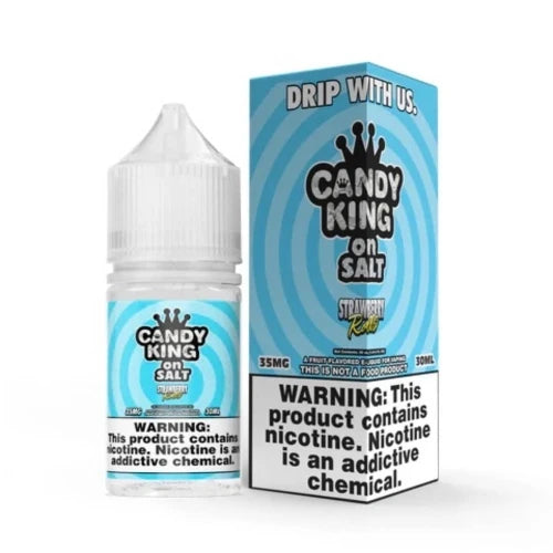 Candy King Salt E-Liquid - Strawberry Rolls 30ml