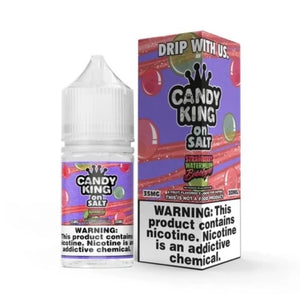 Candy King Salt E-Liquid - Strawberry Watermelon Bubblegum 30ml