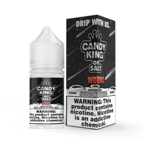 Candy King Salt E-Liquid - Worms 30ml