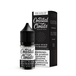 Coastal Clouds Salt E-liquid - Apple Peach Strawberry 30ml
