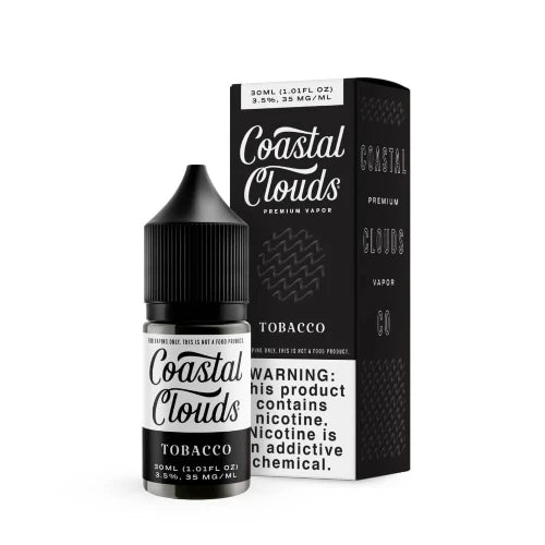 Coastal Clouds Salt E-liquid - Tobacco 30ml