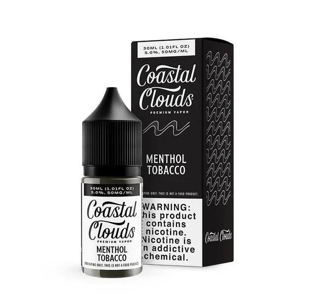 Coastal Clouds Salt - Menthol Tobacco 30ml