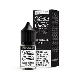 Coastal Clouds Salt E-liquid - Blood Orange Peach 30ml