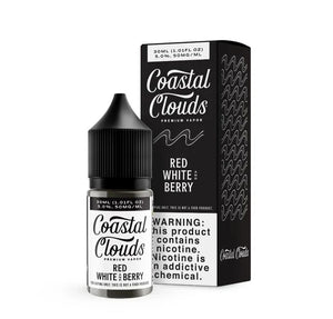 Coastal Clouds Salt - Red White and Berry 30ml