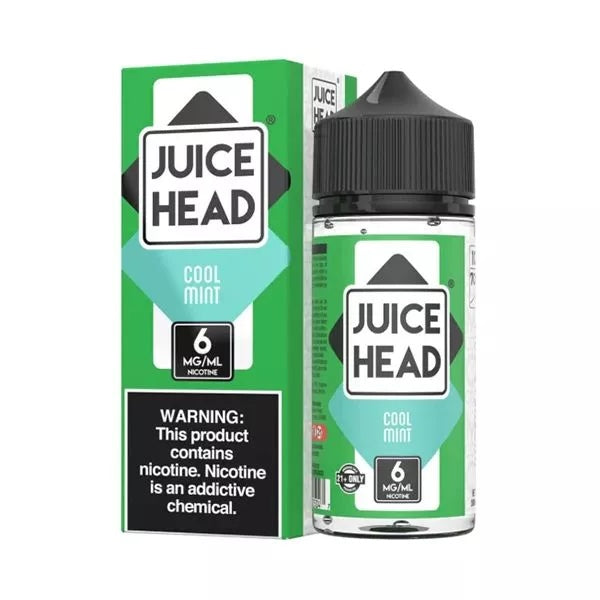 Juice Head Cool Mint 100ML bottle and box