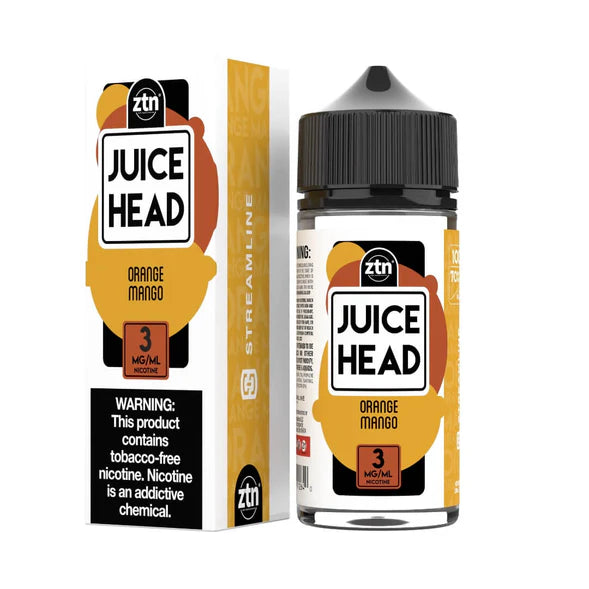 Juice Head E-Liquid - Orange Mango 100ml