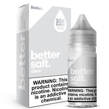 Better Salt Clear 30ML Nic Salt