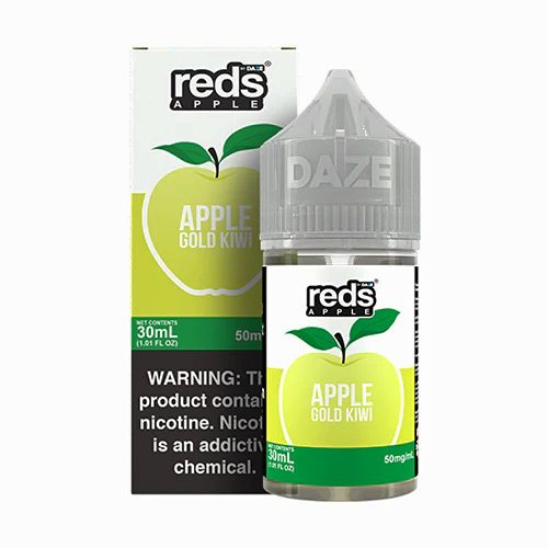 7-Daze-Reds-Apple-Salt-Series-Apple-Golden-Kiwi 7 Daze Salt Series Apple Golden Kiwi Vape Juice