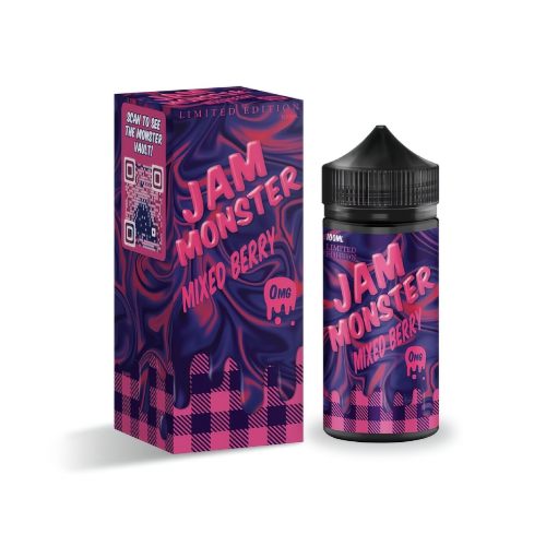 Jam-Monster-E-Juice-Mixed-Berry Jam Monster Mixed Berry EJuice