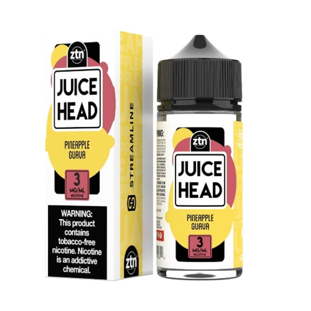 Juice-Head-E-Liquid-Pineapple-Guava-100ml Juice Head E-Liquid - Pineapple Guava 100ml