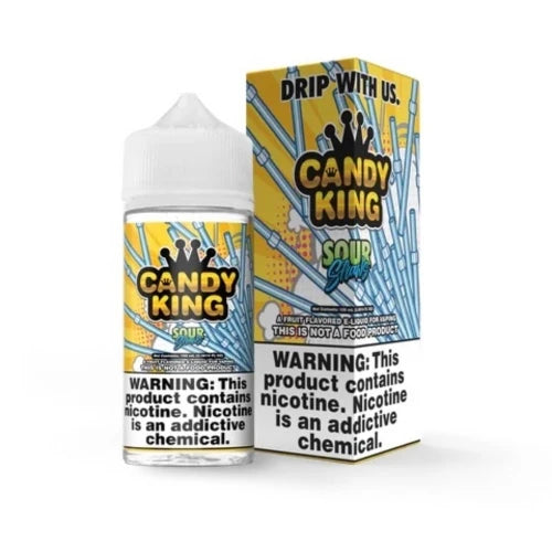 candy-king-e-liquid-sour-straws-100ml-HC Candy King E-Liquid - Sour Straws 100ml