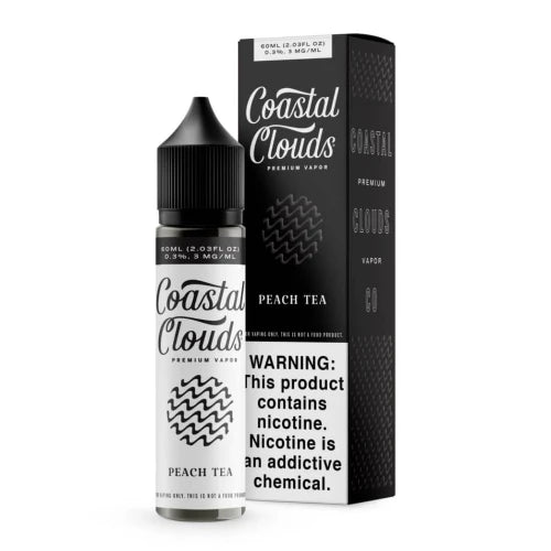 coastal-clouds-e-liquid-peach-tea-60ml Coastal Clouds E-liquid - Peach Tea 60ml