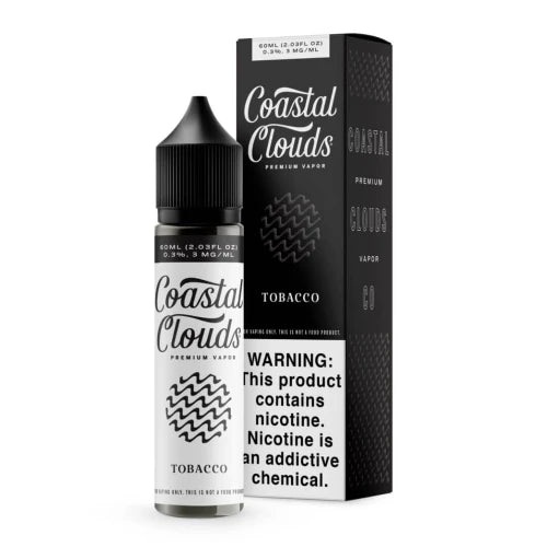 coastal-clouds-e-liquid-tobacco-60ml Coastal Clouds E-liquid - Tobacco 60ml