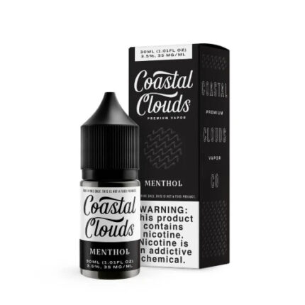 Coastal Clouds Salt E-liquid - Menthol 30ml