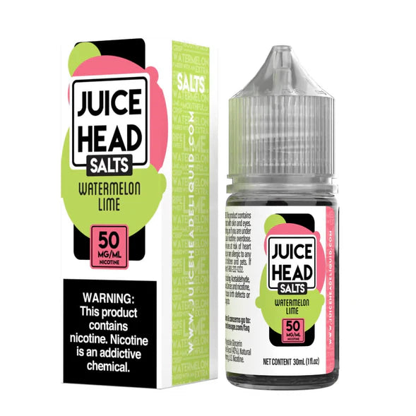 juice-head-salt-watermelon-lime-nic-salt-30ml Juice Head Salt E-Liquid – Watermelon Lime 30 ml