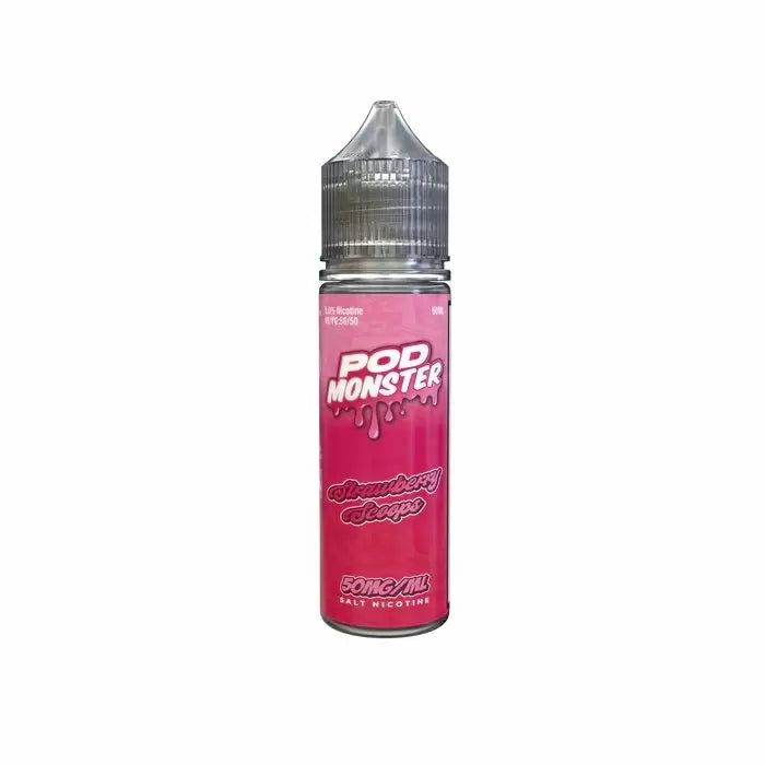 pod_monster_bottle_60ml-strawberry Pod Monster Salt Strawberry Scoops 60ml