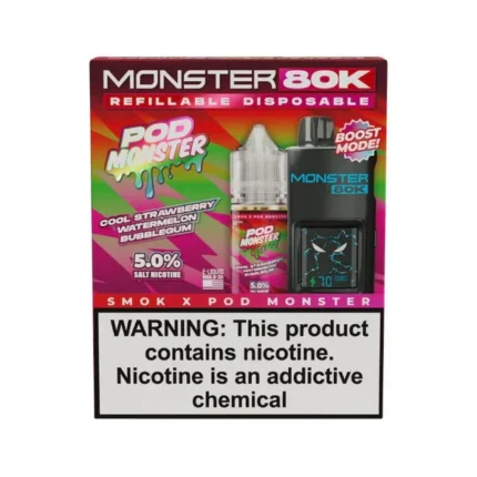 Monster 80K Refillable Disposable Vape