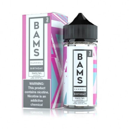 Bam’s Cannoli E-Liquid – Birthday Cannoli 100ml