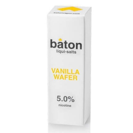Baton – Vanilla Wafer – Salt Nicotine E-Liquid