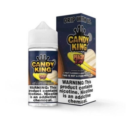 Candy King E-Liquid – Peachy Rings 100ml