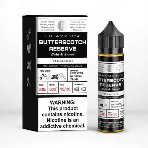BSX E-Liquid – Butterscotch Reserve 60ml BSX E-Liquid – Butterscotch Reserve 60ml