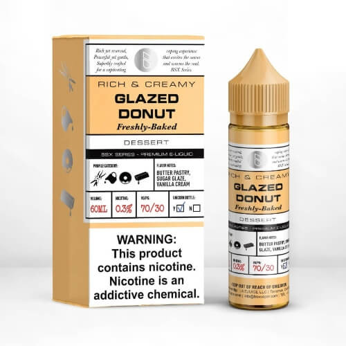 BSX E-Liquid – Glazed Donut 60ml BSX E-Liquid – Glazed Donut 60ml