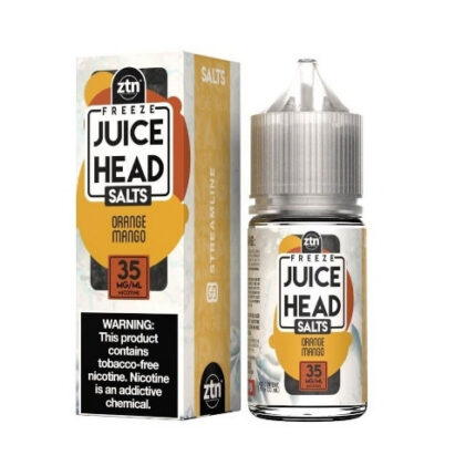 Juice Head Freeze Salt E-Liquid – Orange Mango Freeze 30ml