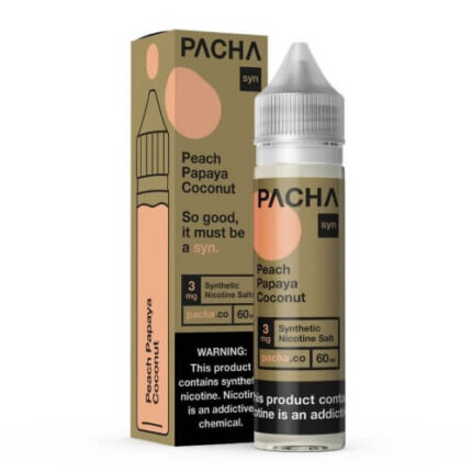 Pachamama – Peach Papaya Coconut Cream – 60mL
