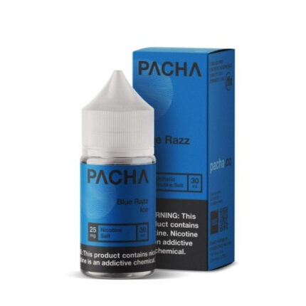 Pacha Salt E-Liquid – Blue Razz Ice 30ml