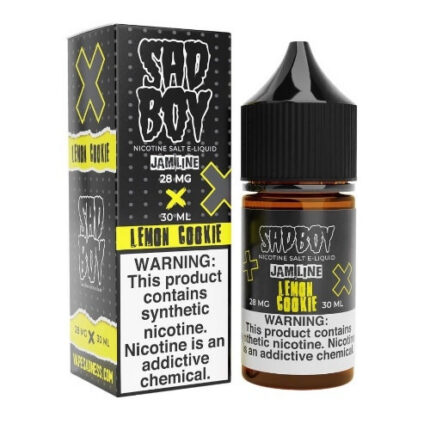 Sadboy Salt E-Liquid – Lemon Cookie 30ml