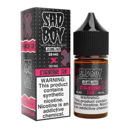 Sadboy Salt E-Liquid – Strawberry Jam 30ml